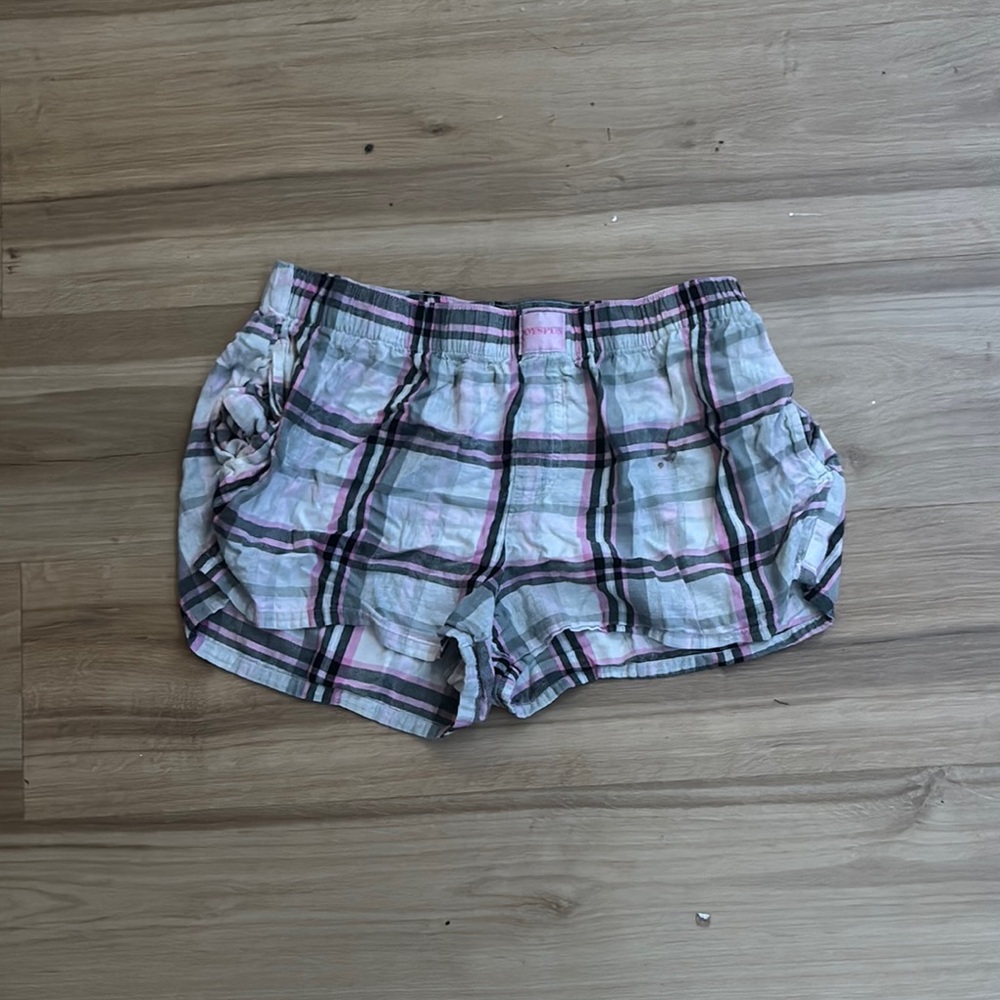 Plaid Lounge Shorts